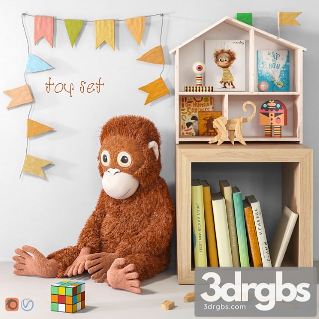 Toys and furniture set 45