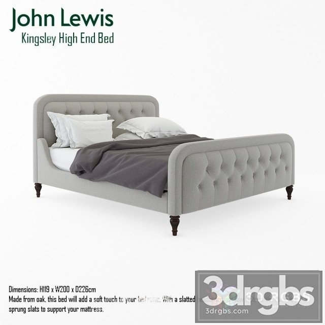 J Lewis Kingsley High End Bed