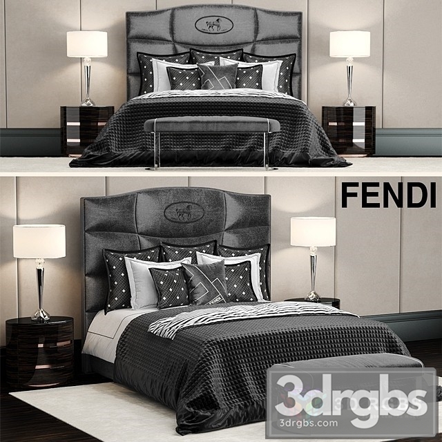 Fendi George Casa Bed