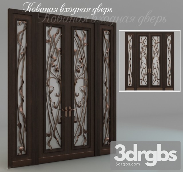 Wrought Iron Front Door