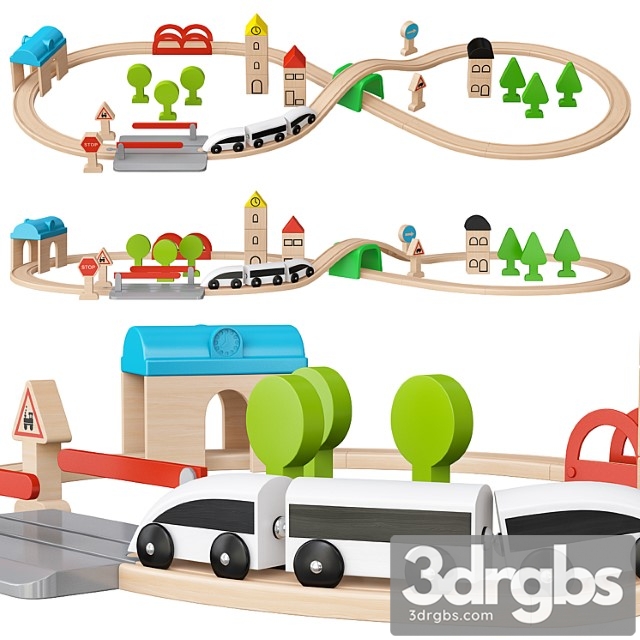 Lillabo train set