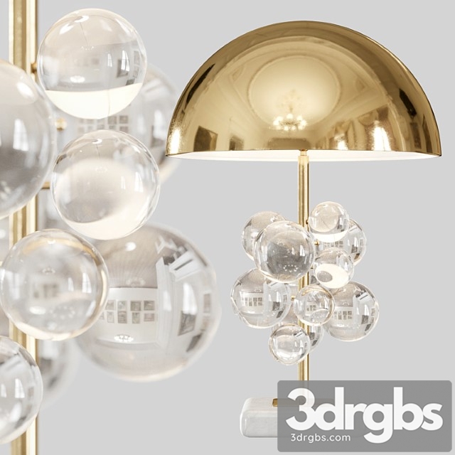 Globo table lamp ii designed by jonathan adler