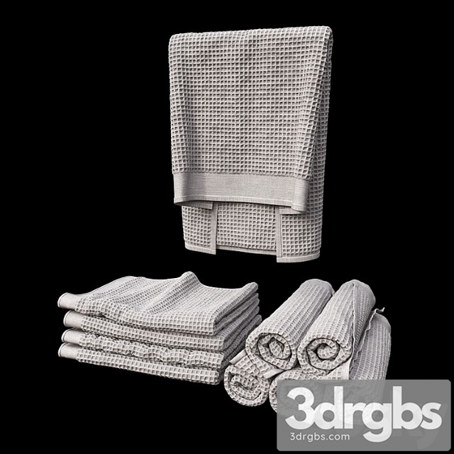 Towels Waffle Set