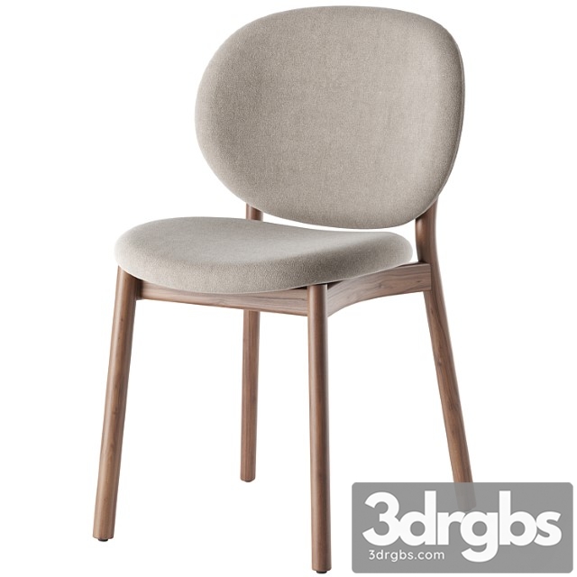 Ines upholstered chair by calligaris