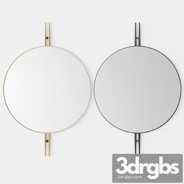 Gubi ioi wall mirror ø80 by gam fratesi