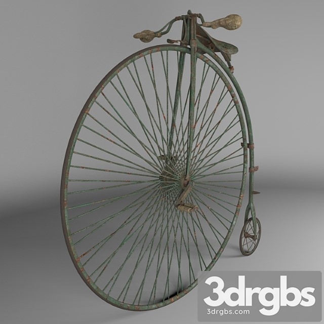 Penny farthing bicycle-