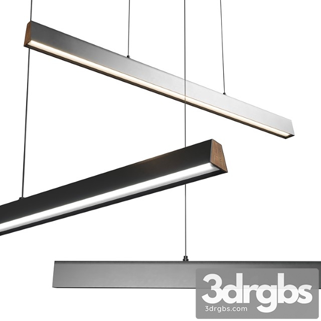 Blackjack Lighting Flair Kitchen Island Linear LED Pendant