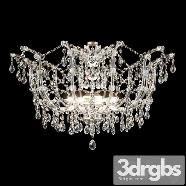 Chandelier due effe 8 lamp