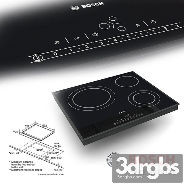 Cooktop bosch pkk 651f17e 2