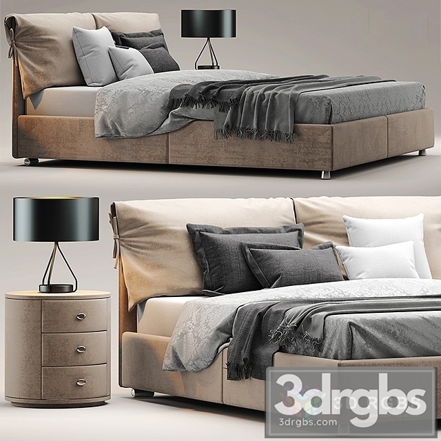 Flou Letto Nathalie Bed