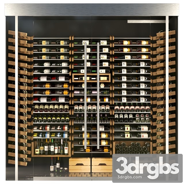 Huge wine rack. wine