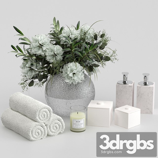 Bathroom decorative set 4112