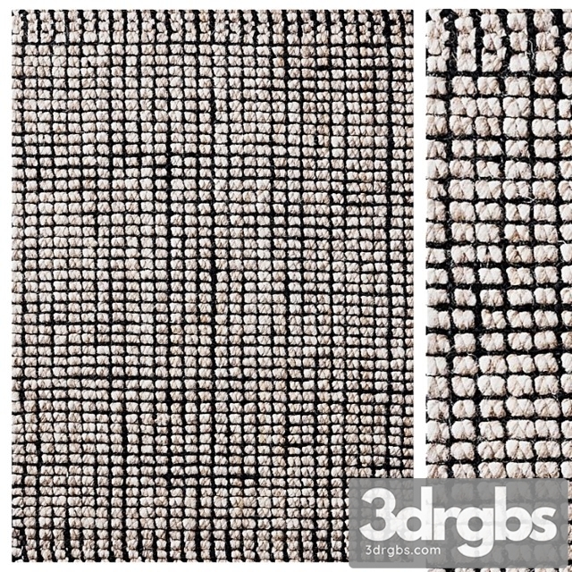 Cypress boucle wool & jute rug