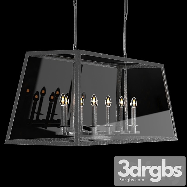 Atwell linear chandelier 54