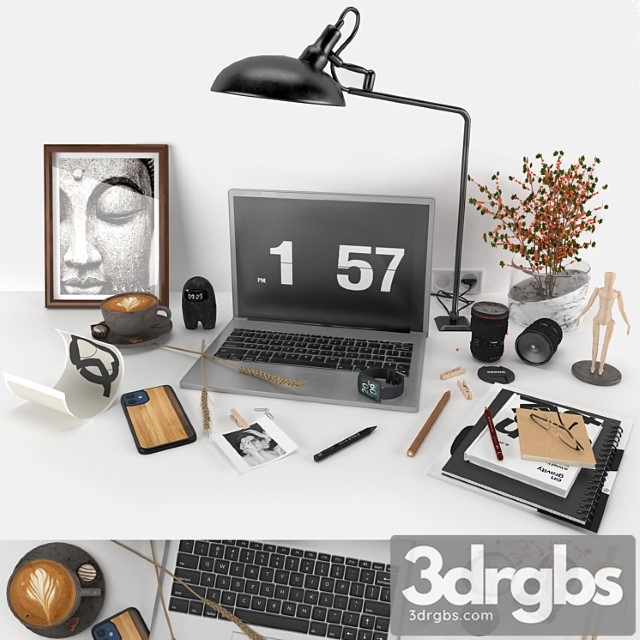 Workplace Decorative Set Home Office