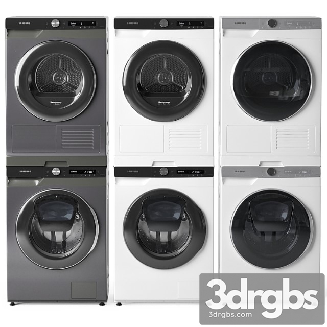 Washing machine and dryer samsung