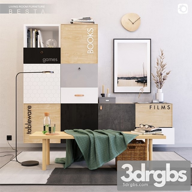 Ikea Besta Set 4 2