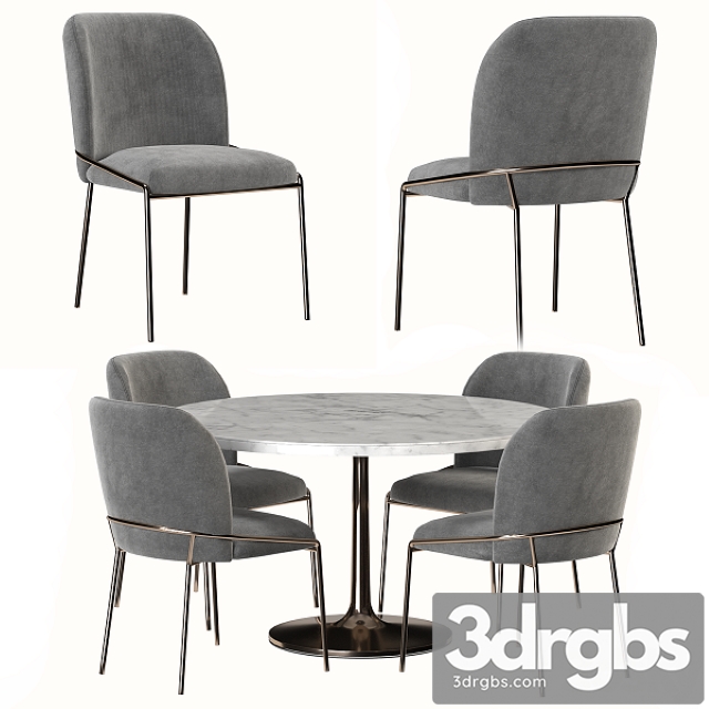 West Elm & Crate and Barrel Dining Set