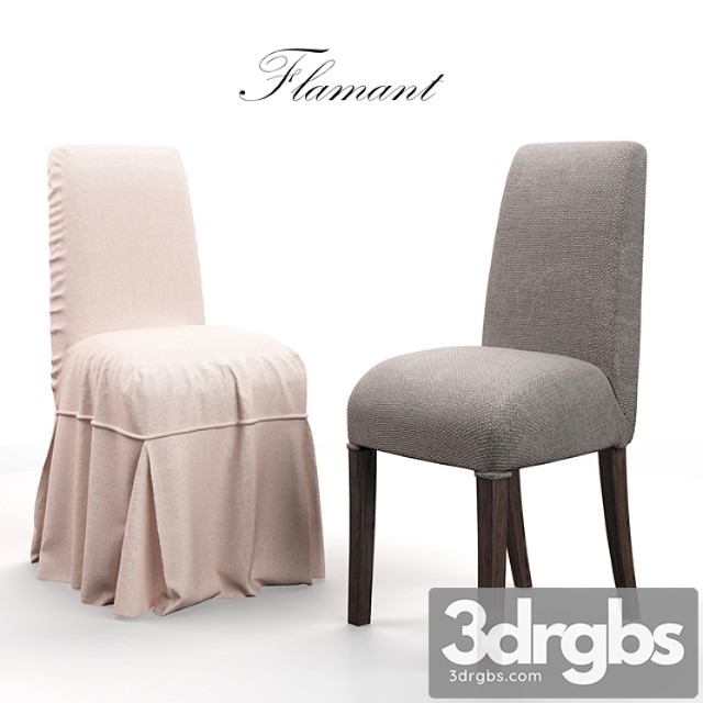 Chair Victoria and Chair Victoria Cover Long By Flamant