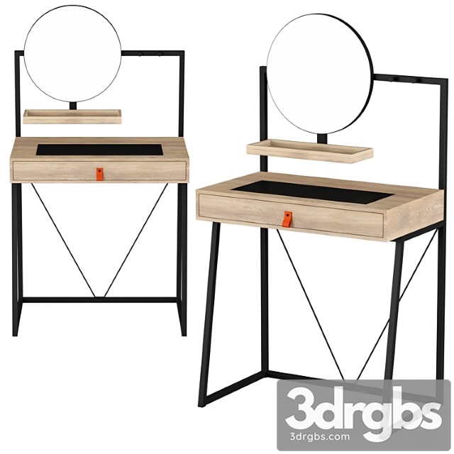 Dressing Table With Drawer Lou But Coiffeuse Avec Tiroir Lou 1