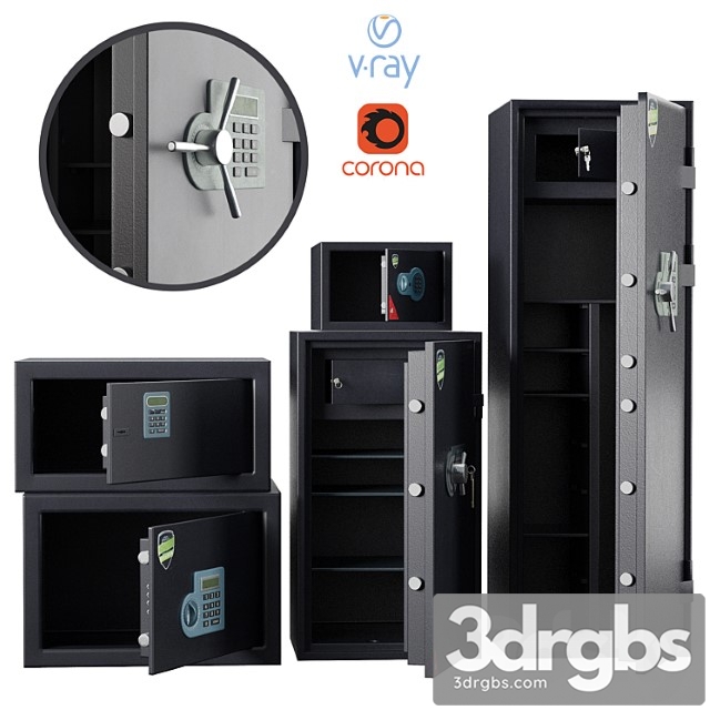 Set of safes