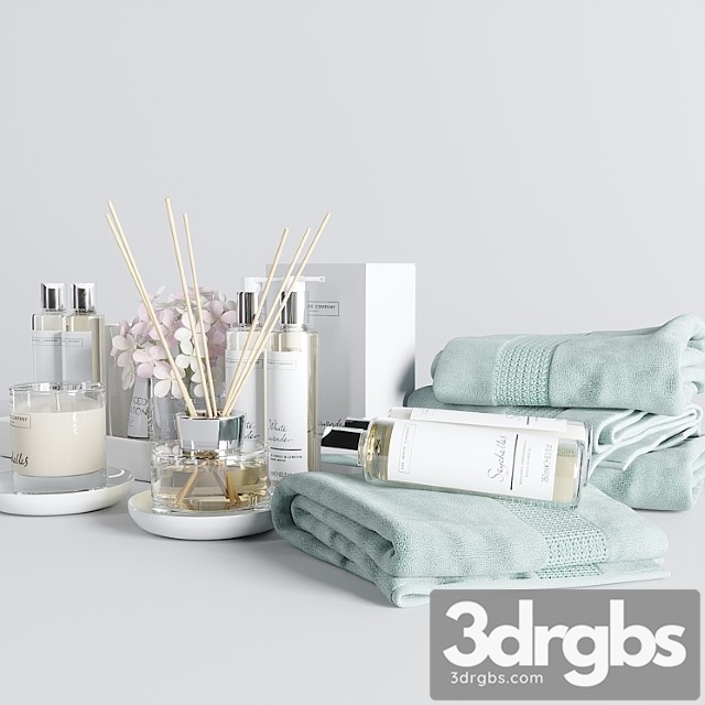 The White Company Bath Set