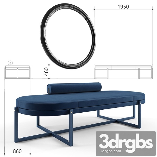 Bench sigmund factory arflex 2