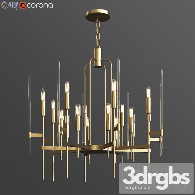 Hudson valley bari chandelier