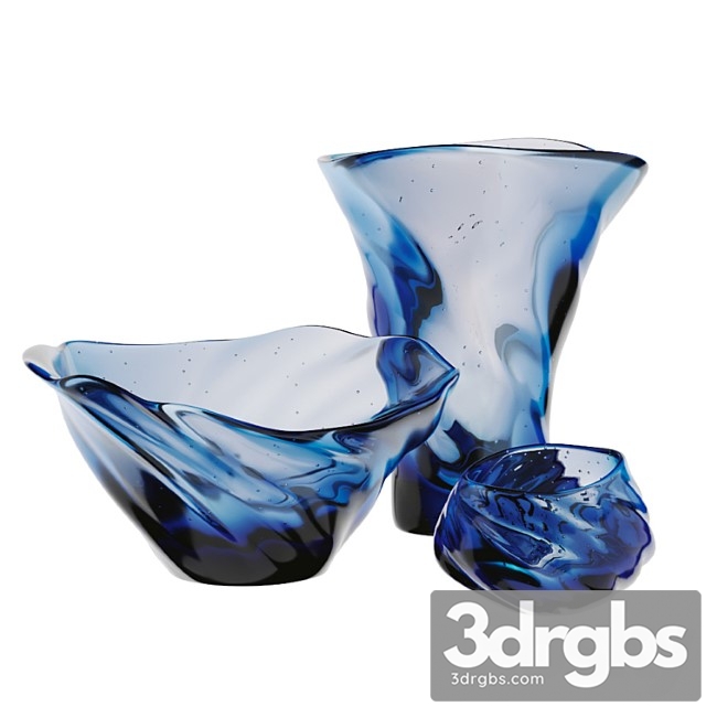 Vase Murano decor vase set