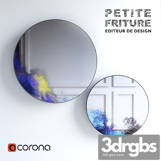 A set of mirrors francis petit miroirs muraux ii