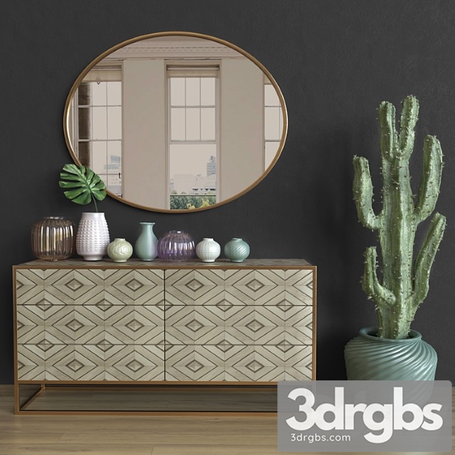 Decorative set Modern decor set 03