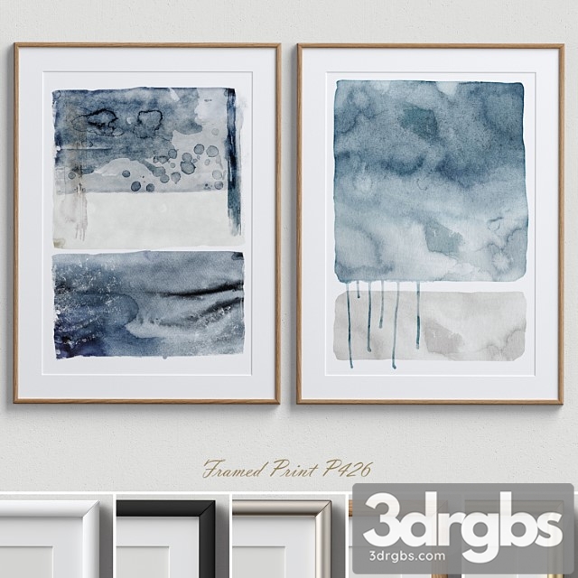 Framed print p-426