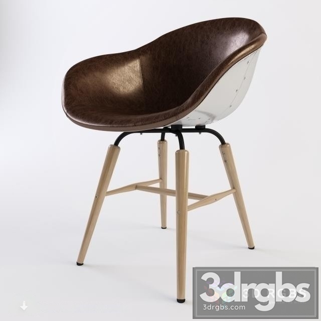 Kare Chair With Armrest Forum Soho Brown