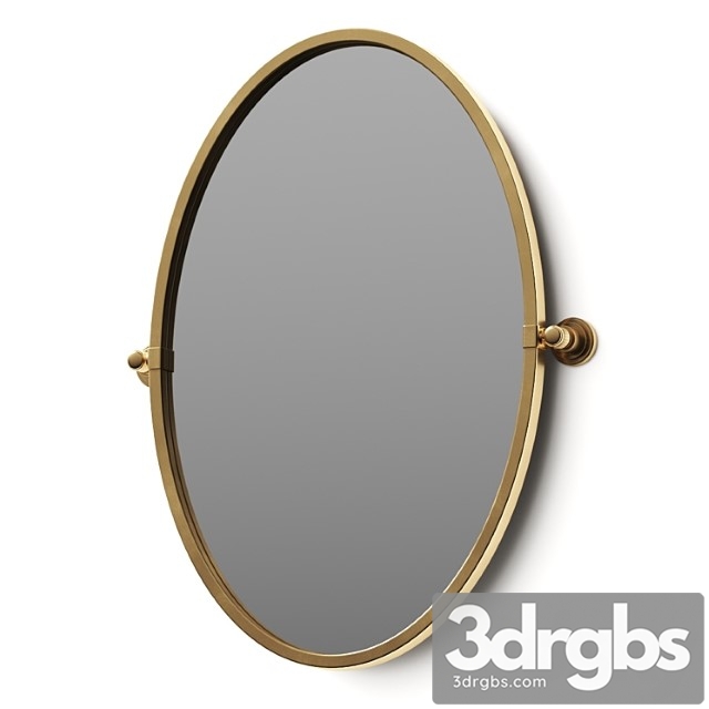 Rejuvenation Rigdon Oval Pivot Mirror