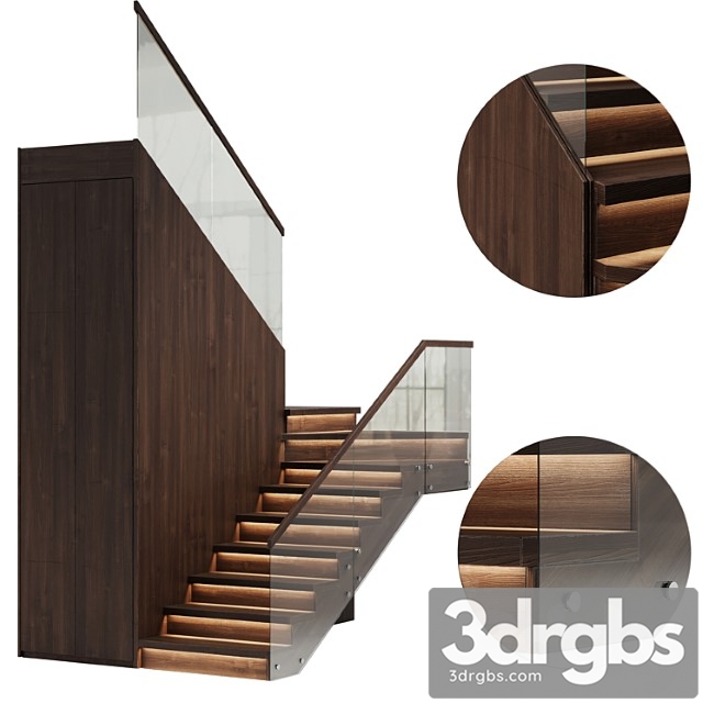 Modern stairs 2 3