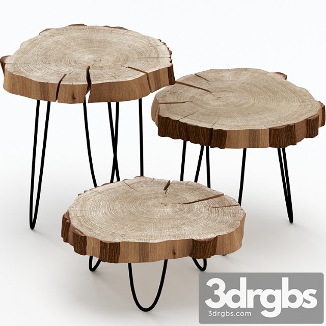 Coffee tables made of slab 2