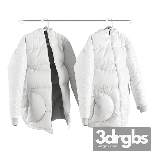 Winter Jacket Sondr on a Hanger