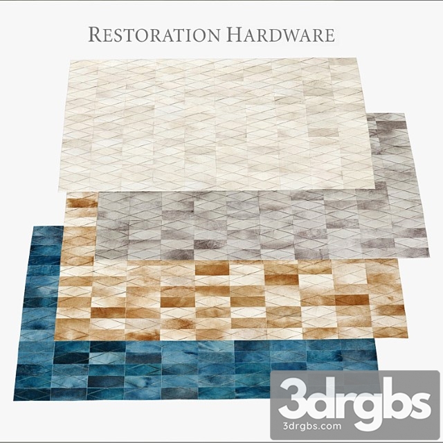 Rh Arlequin Hide Rugs