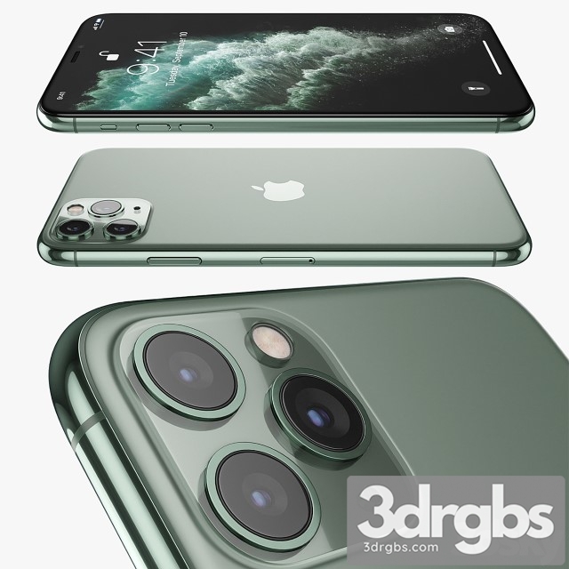 Apple Iphone 11 Pro Max Midnight Green