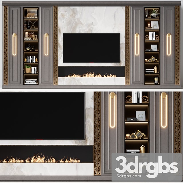 TV Wall Modern 72