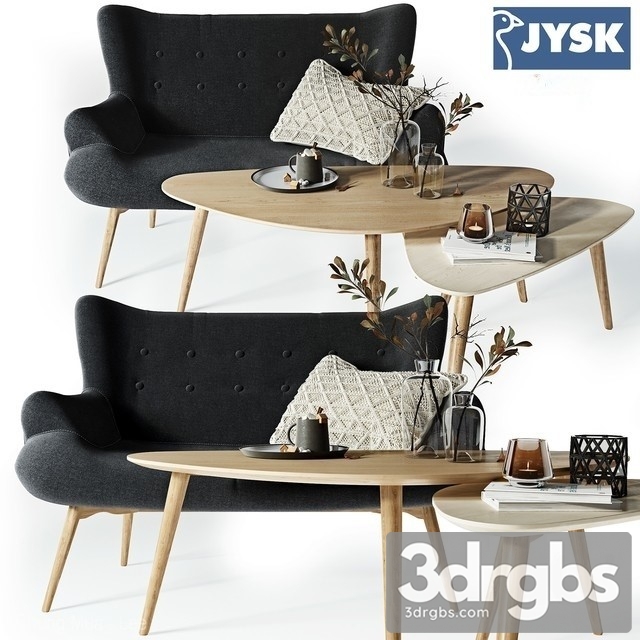 Jysk Ejerslev Scandinavian Sofa
