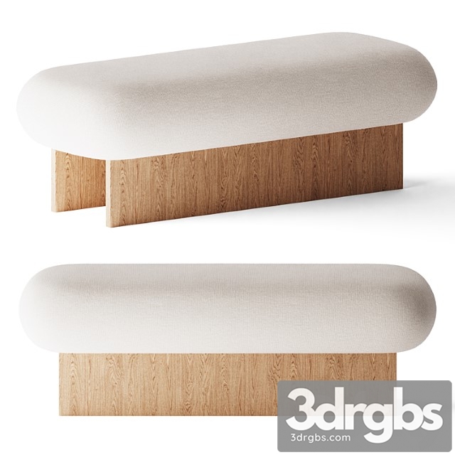 L'art double ottoman by fomu