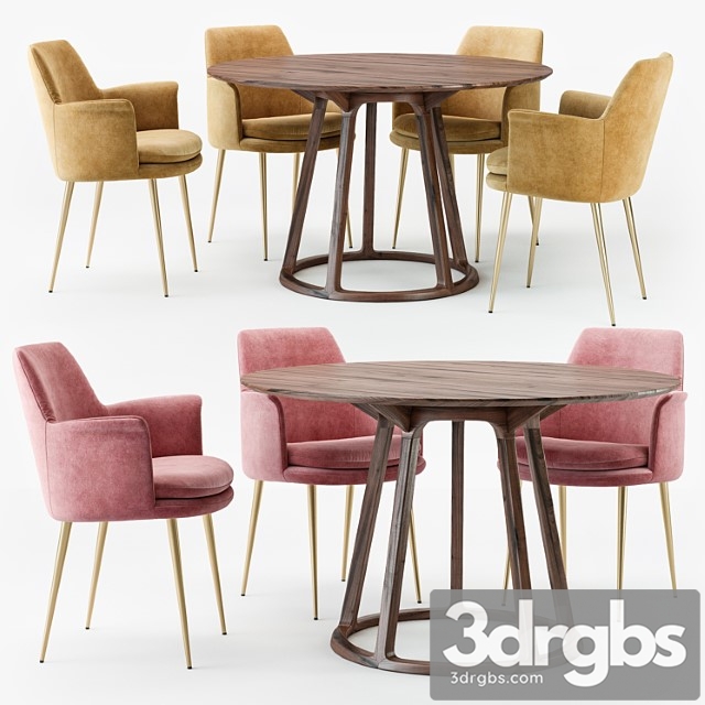 West elm finley dining set