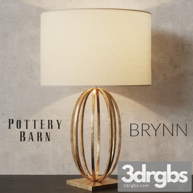 Pottery Barn Brynn Brass Table Lamp