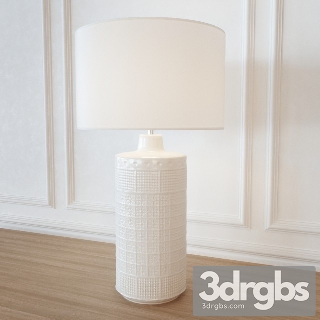 Jamie Young Emma Ceramic Column Table Lamp