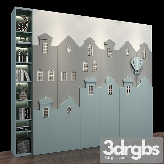 Wardrobe Furniture For A Children 0251