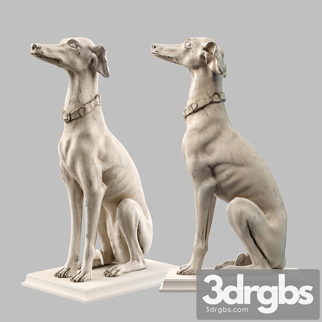 Roberto giovannini gray hound lowpoly