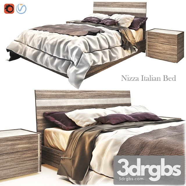 Nizza bed italian