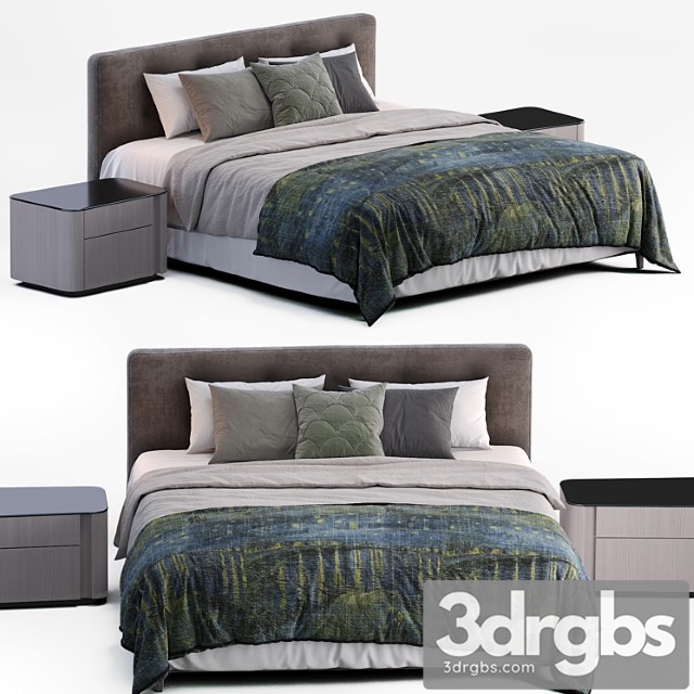 Minotti bed andersen 2