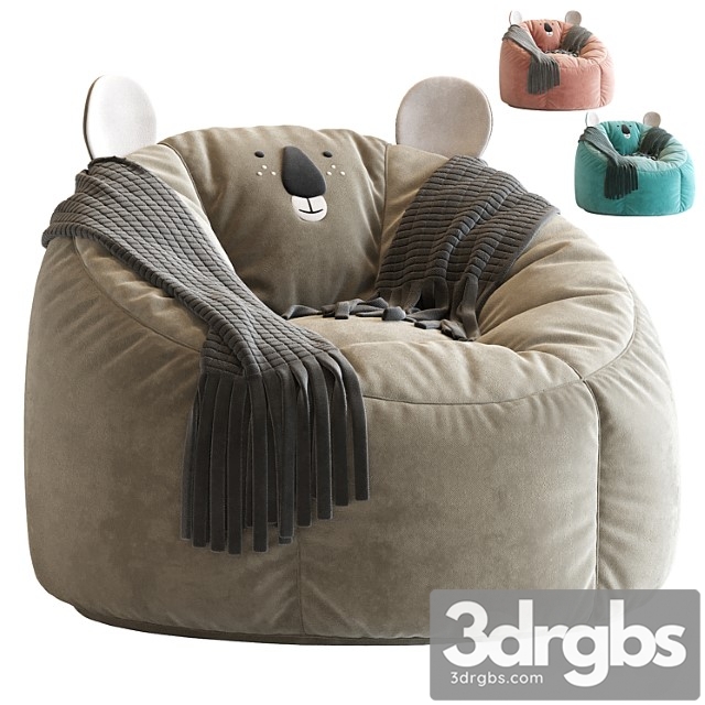 Koala bean bag chair